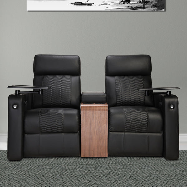 Home Theater Recliner 2 Seater Wave Chair